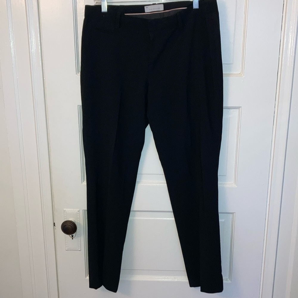 GAP Women's Black True Straight Trousers black size 10